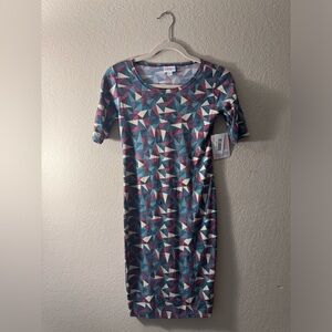 Geometric Print LuLaRoe Julia Dress